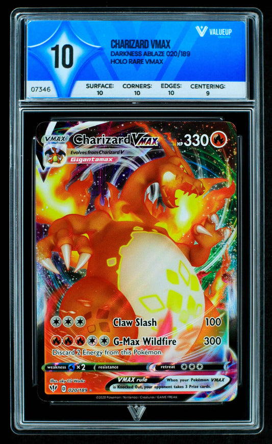 07346 CHARIZARD VMAX Grading Card