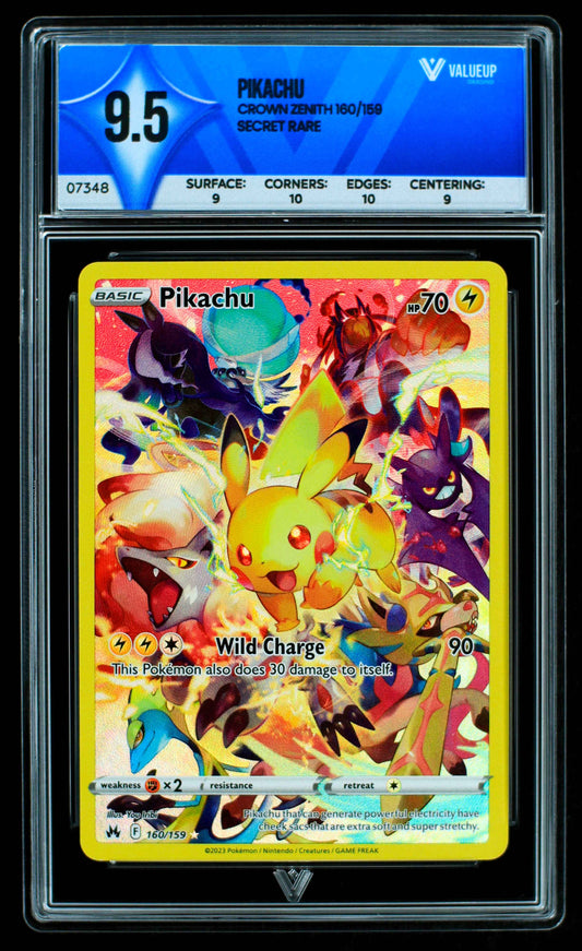 07348 PIKACHU Grading Card