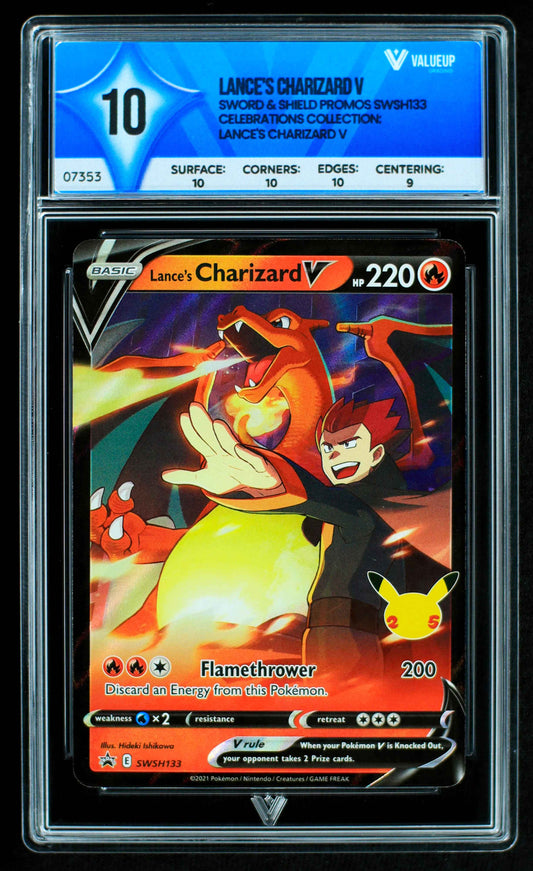 07353 LANCE'S CHARIZARD V Grading Card