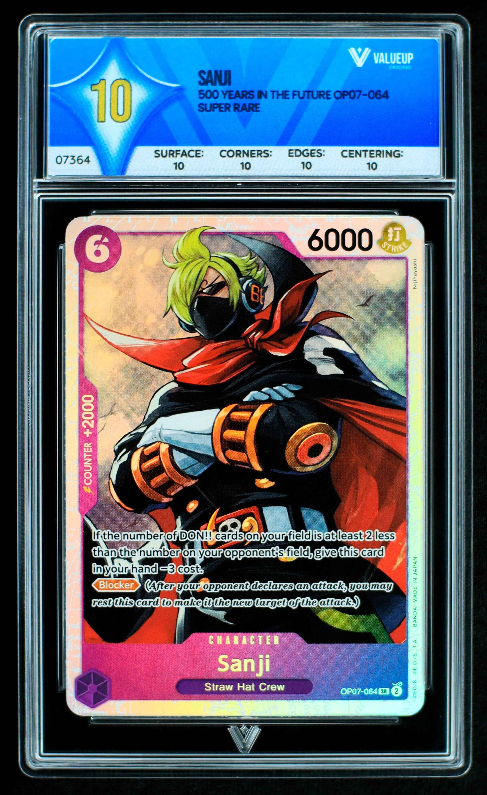 07364 SANJI Grading Card