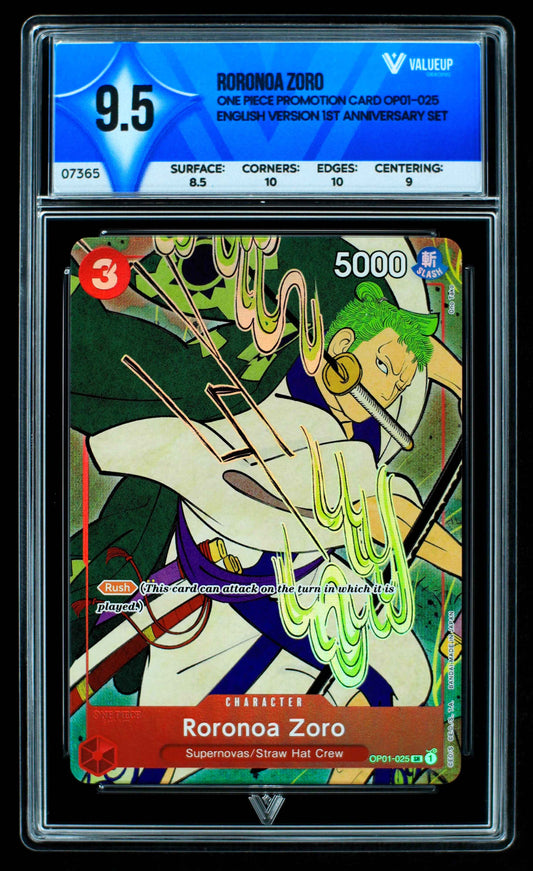 07365 RORONOA ZORO Grading Card