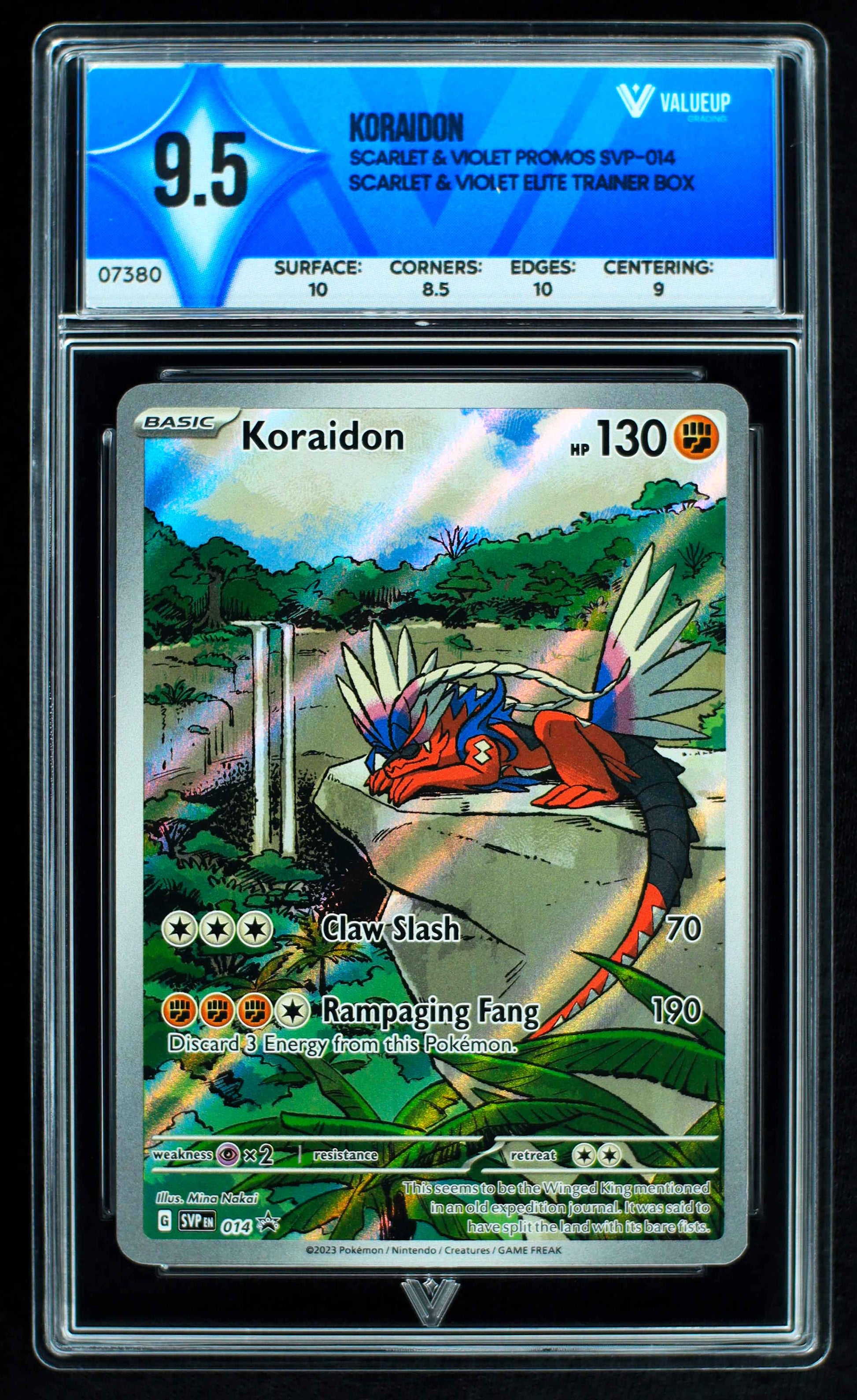 07380 KORAIDON Grading Card