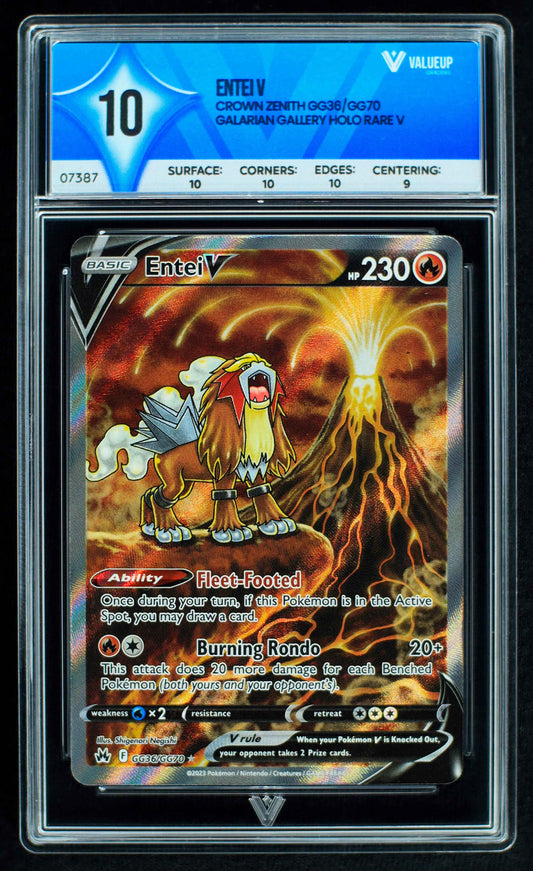 07387 ENTEI V Grading Card