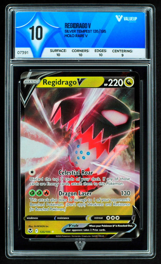 07391 REGIDRAGO V Grading Card