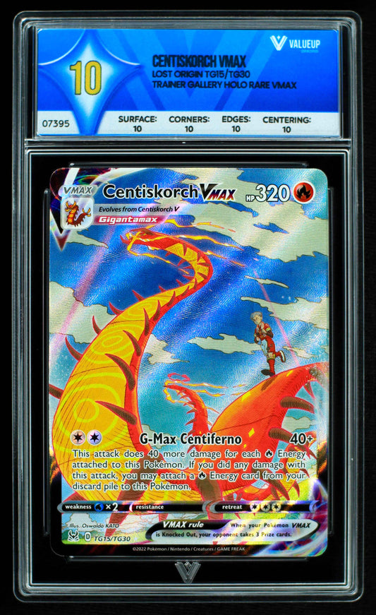 07395 CENTISKORCH VMAX Grading Card