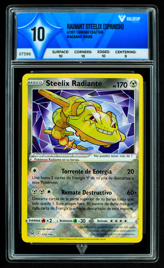 07396 RADIANT STEELIX (SPANISH) Grading Card