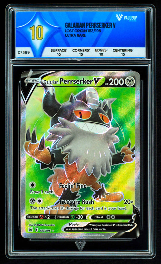 07399 GALARIAN PERSERKER V Grading Card