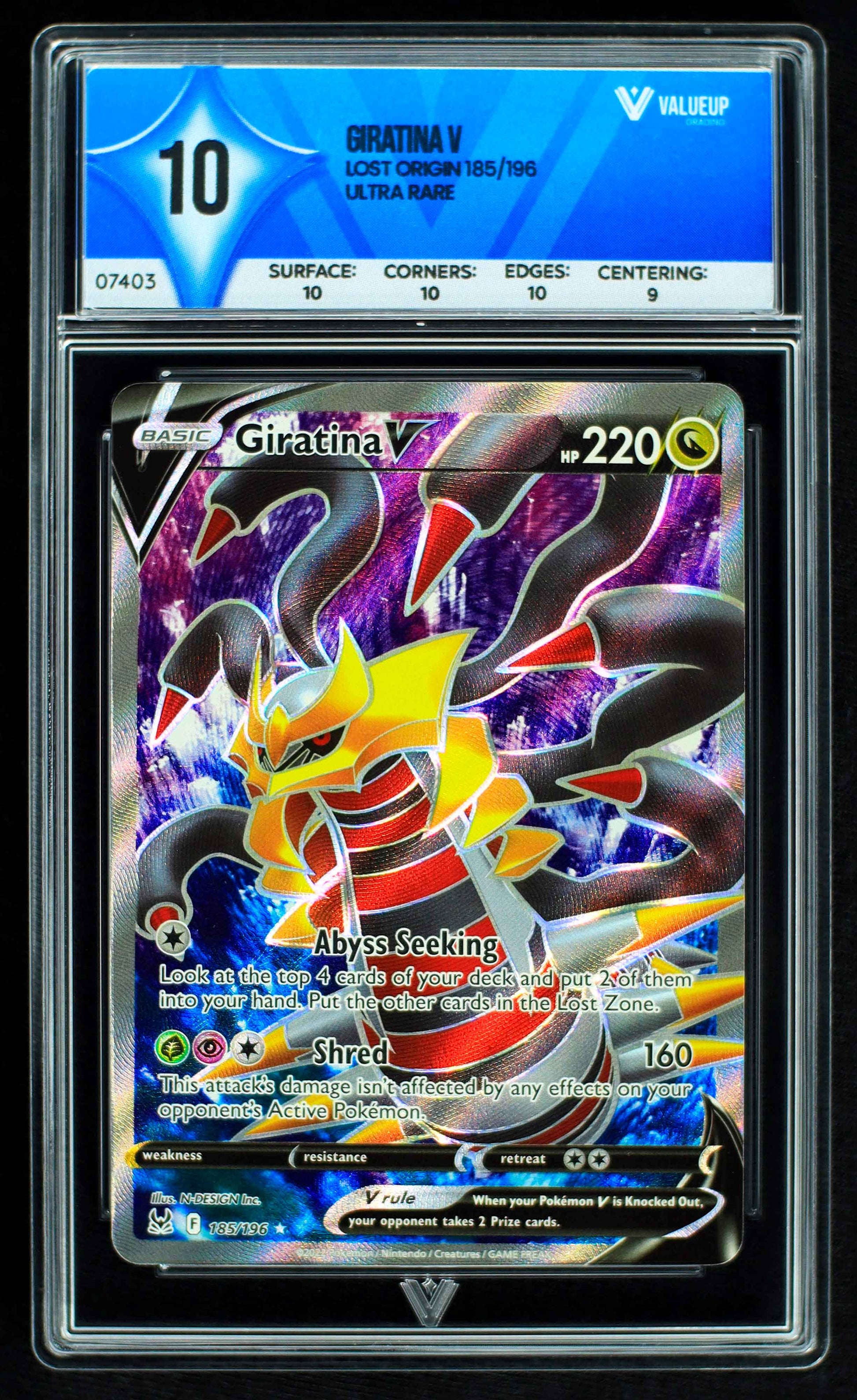 Gradin card Giratina V