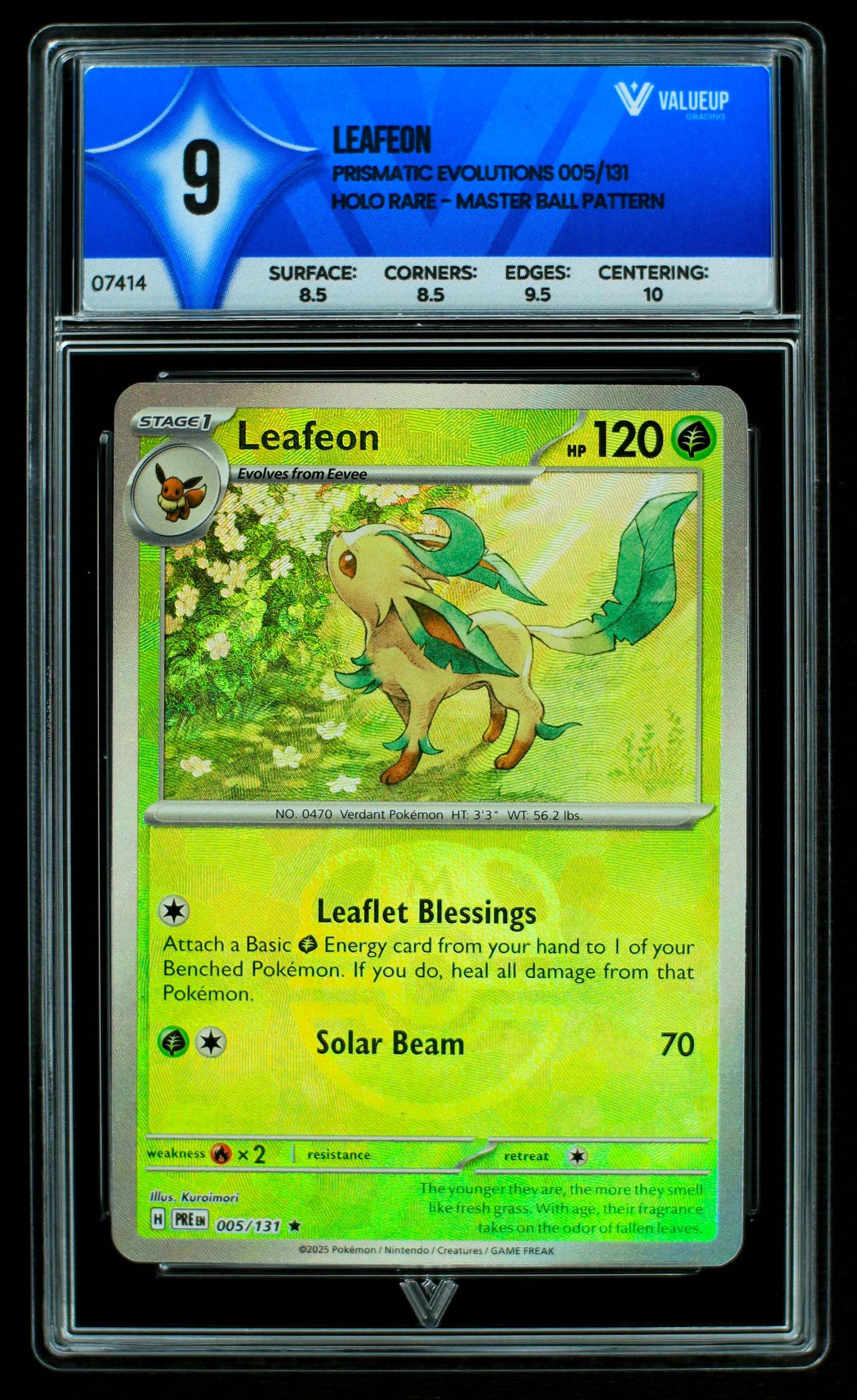 Grading Card Leafeon 