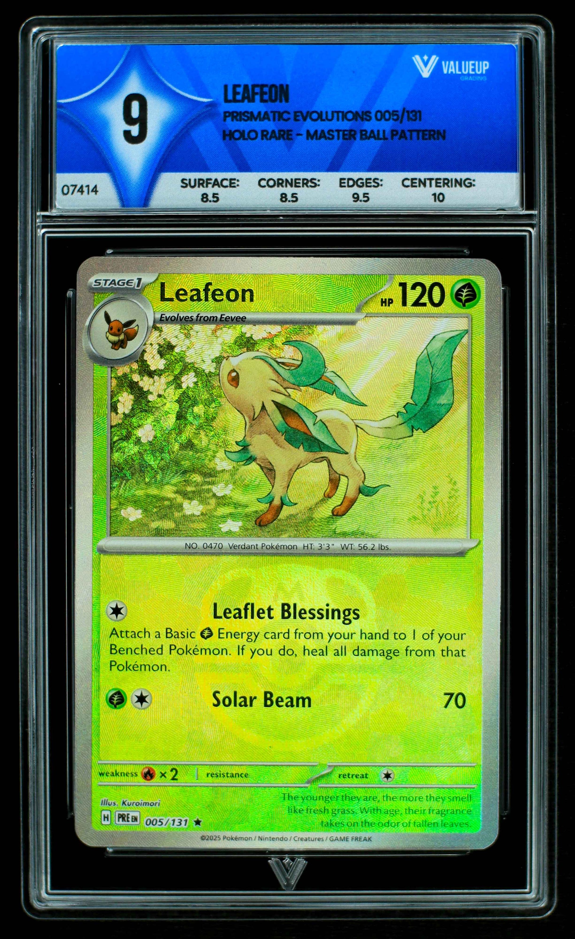 Grading Card Leafeon 