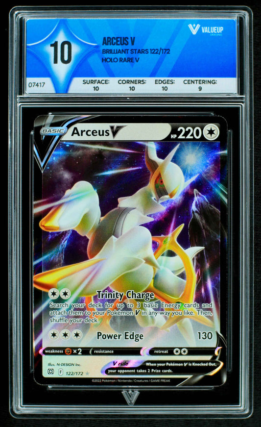 Grading card Arceus V