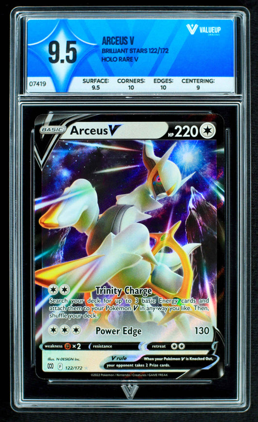 Grading card Arceus V