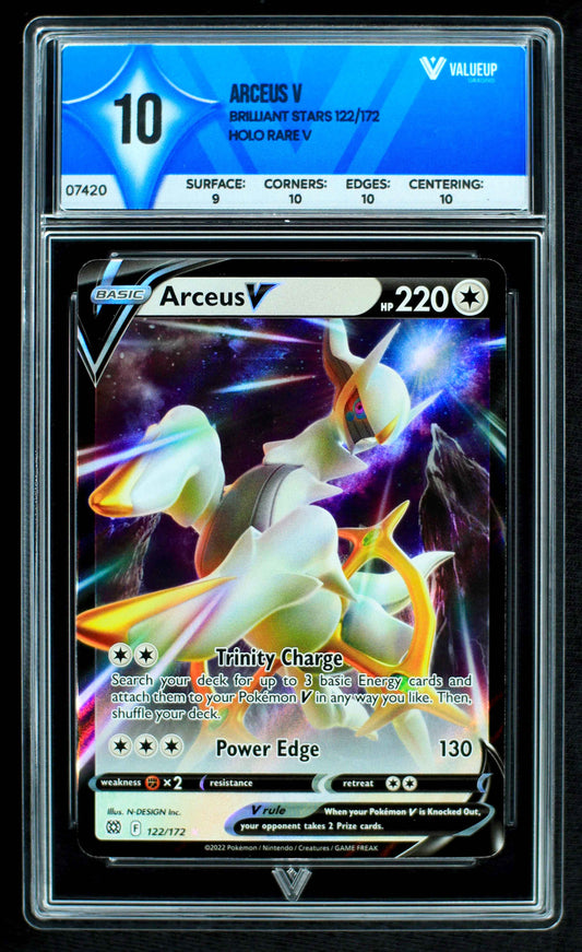 Grading card Arceus V