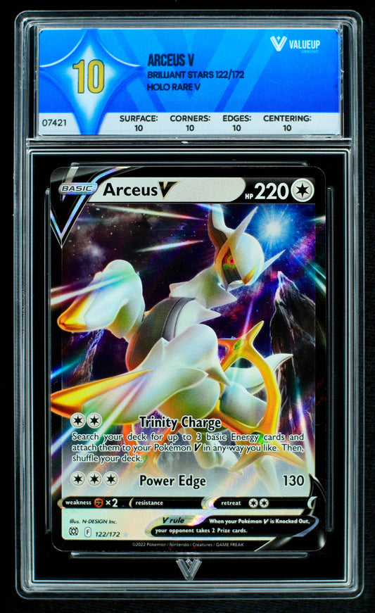 Grading card Arceus V