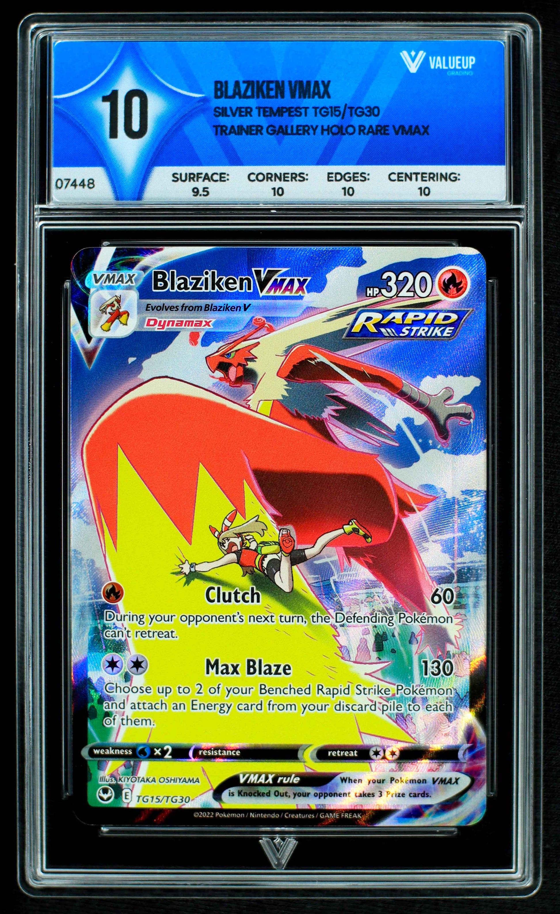 Grading card Blaziken