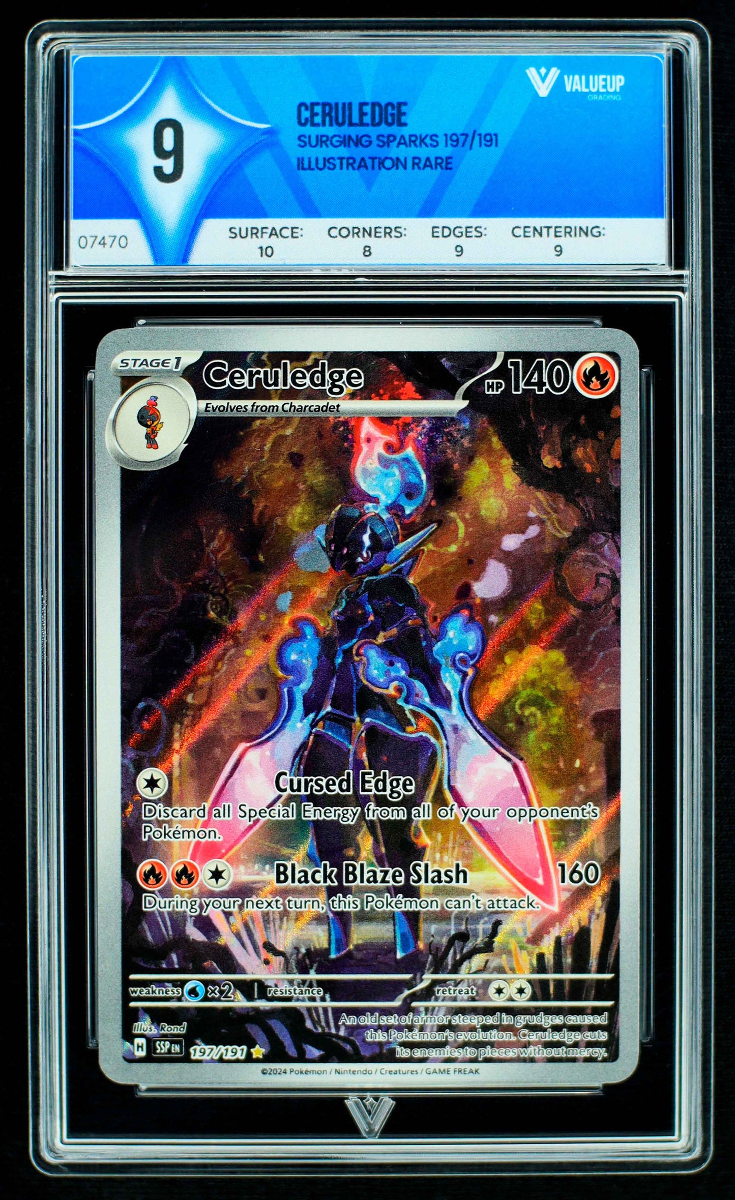 Grading Card Ceruledge