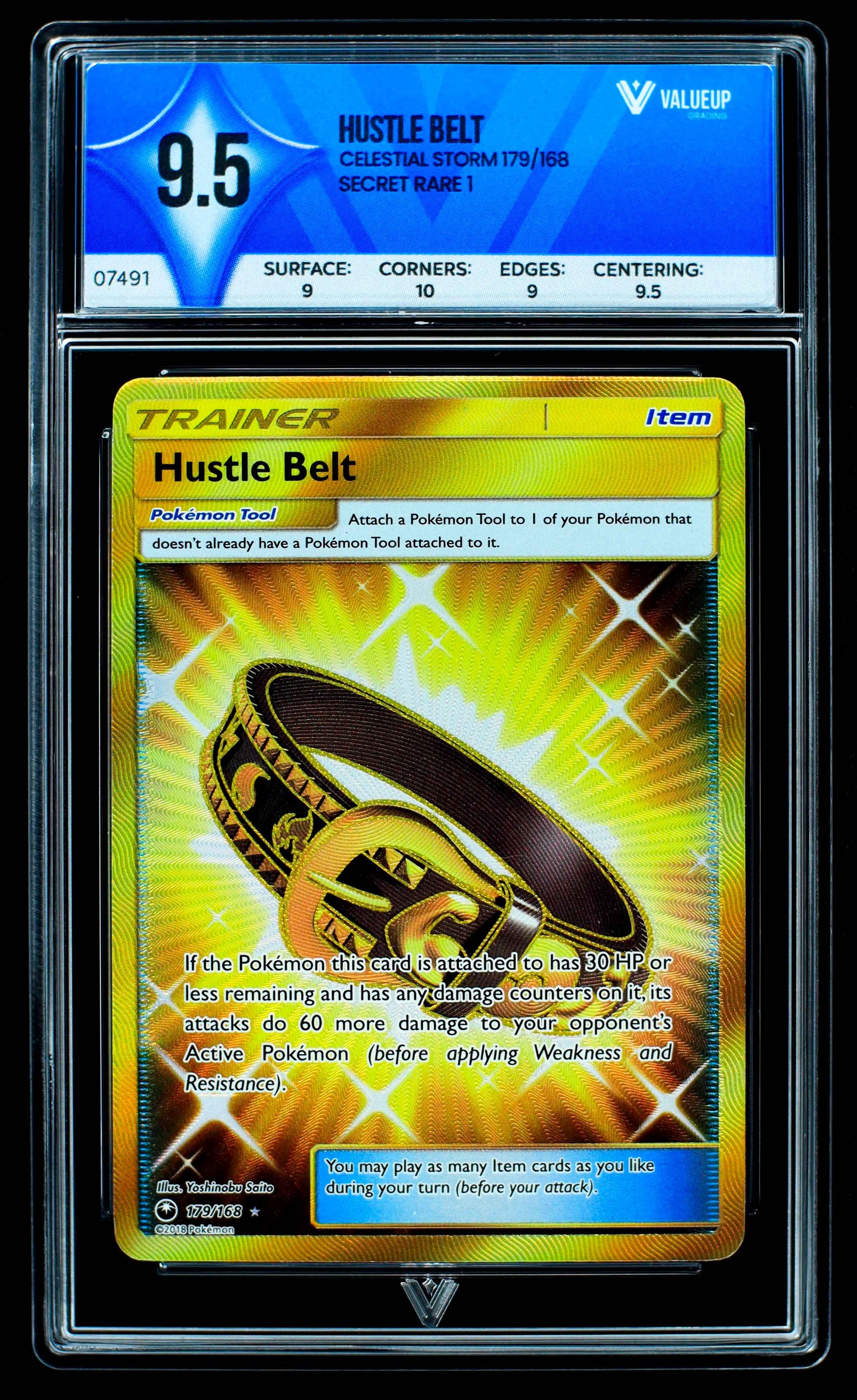 Grading Card Hustle Belt