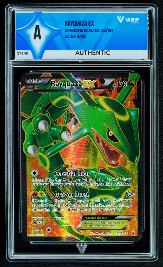 Grading Card Rayquaza 