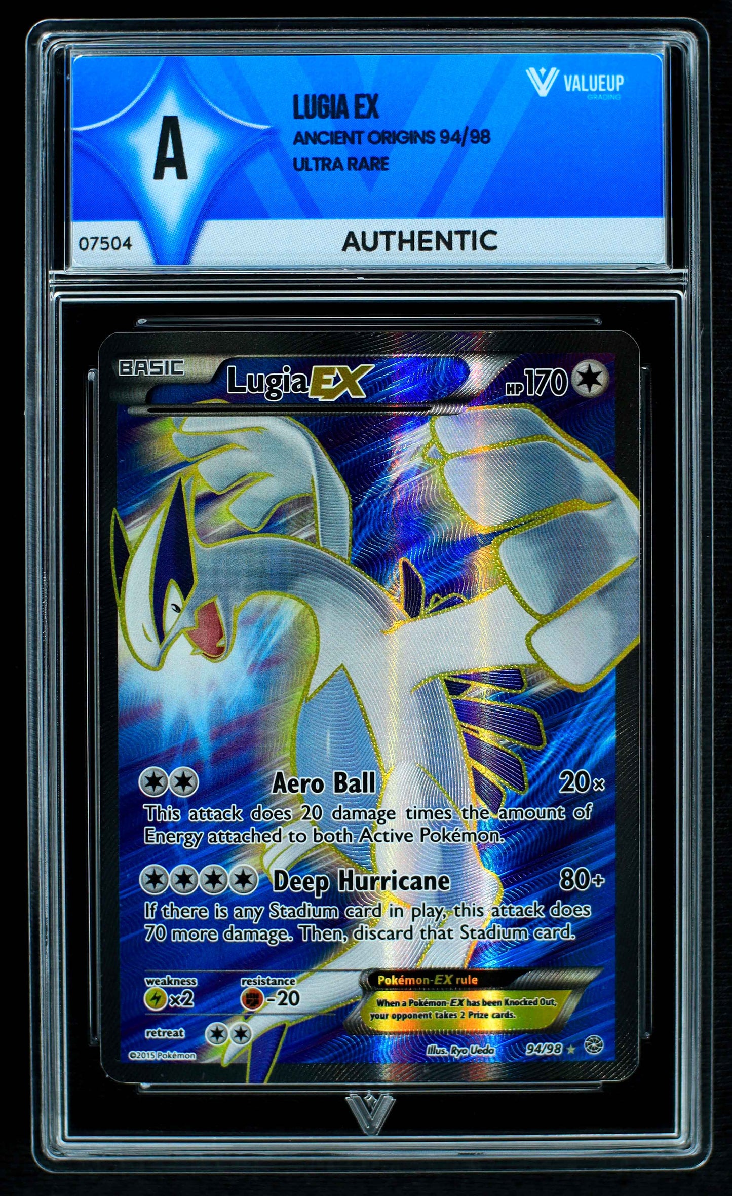Grading Card Lugia 