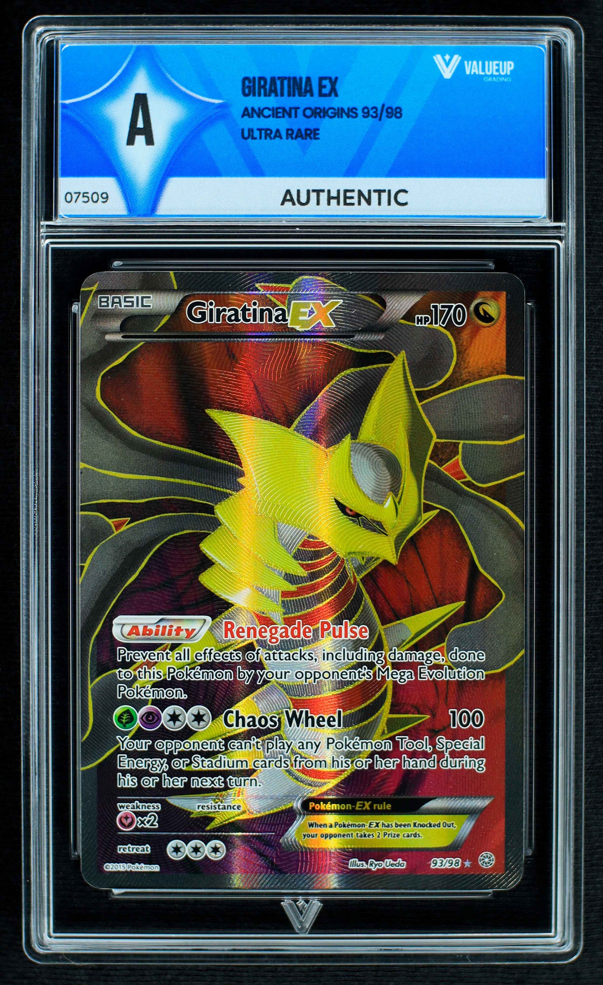 Grading Card Giratina 