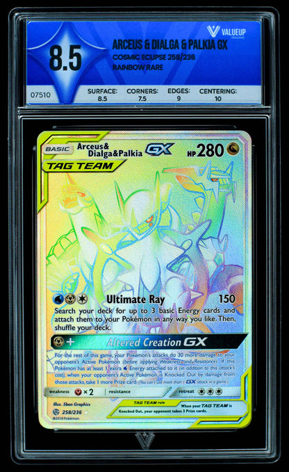 Grading Card Arceus 