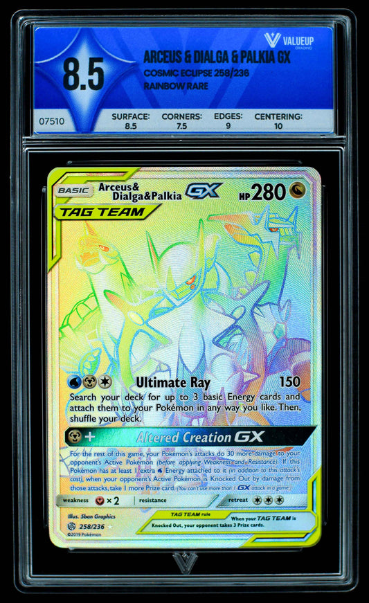 Grading Card Arceus 