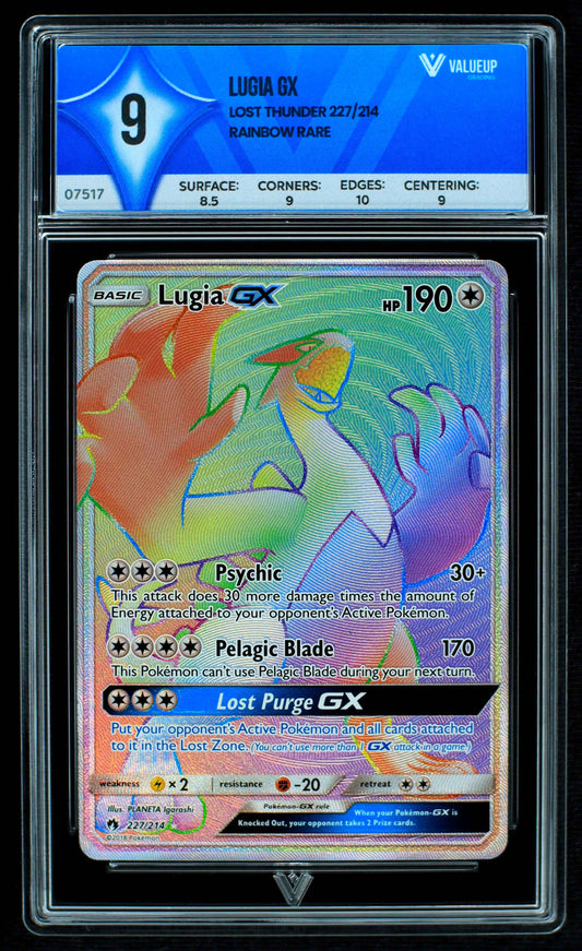 Grading Card Lugia GX