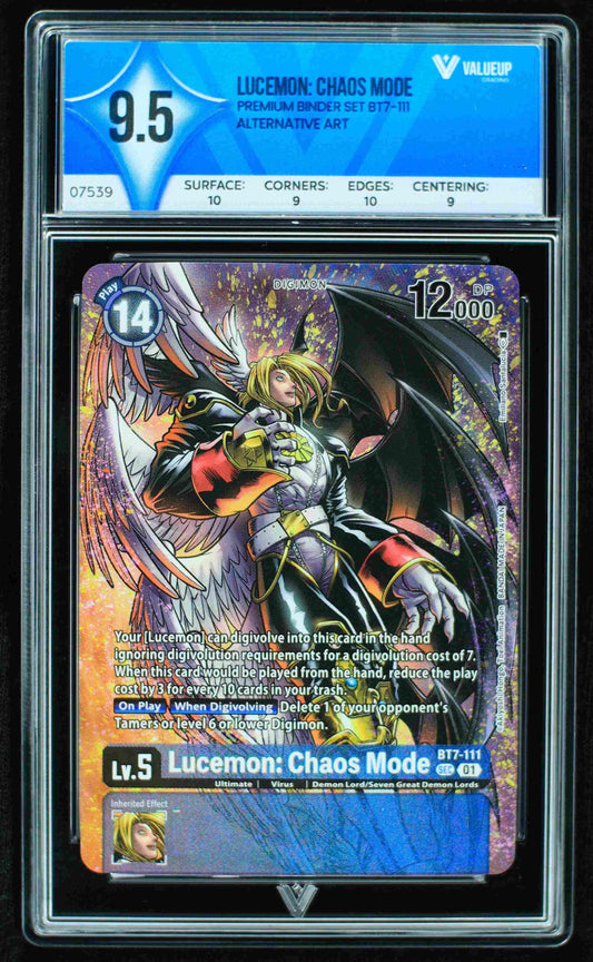 Grading Card Lucemon: Chaos mode