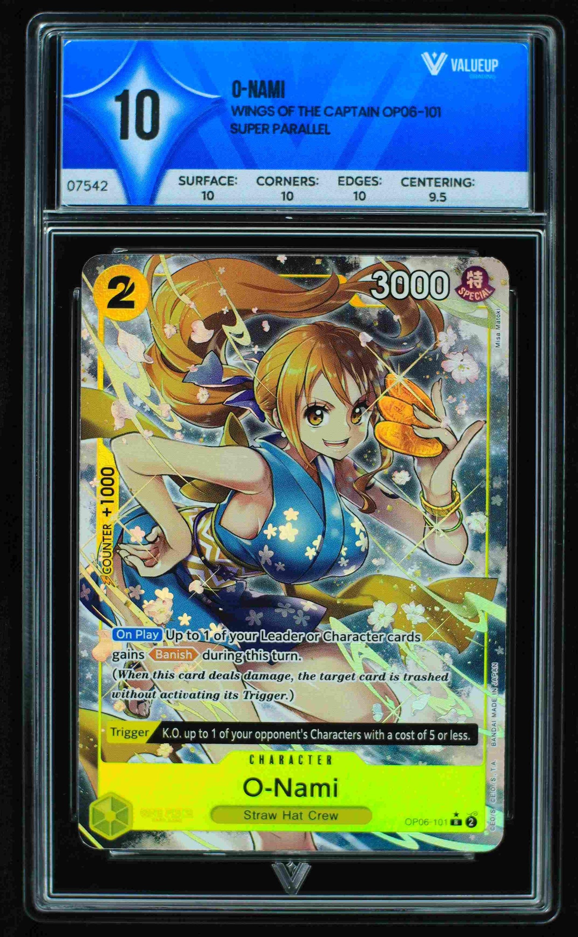 Grading Card O-Nami