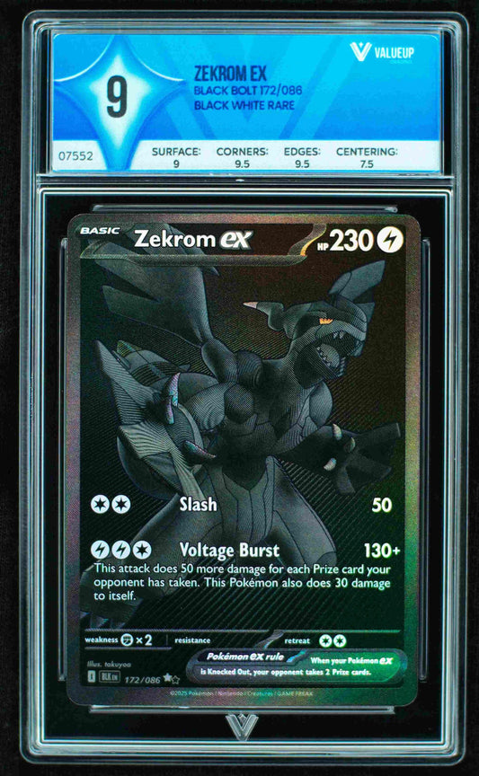 Grading Card Zekrom ex 
