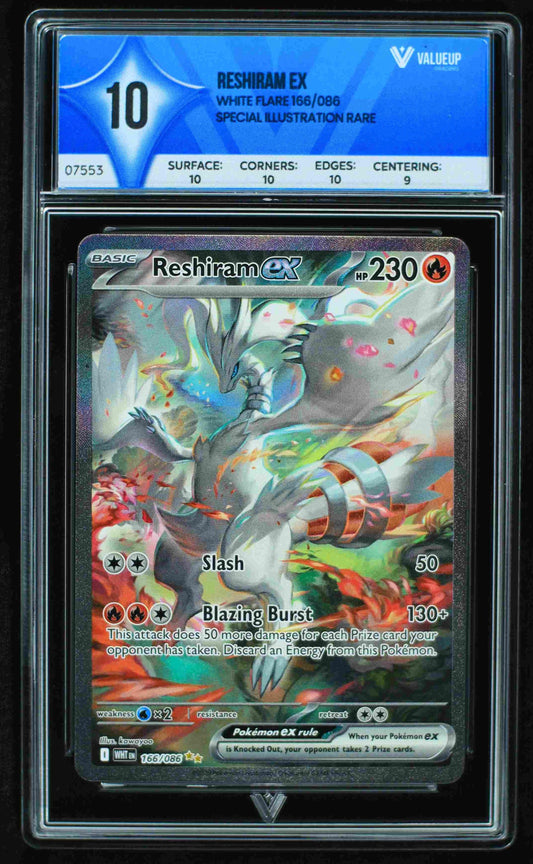 Grading Card Reshiram ex