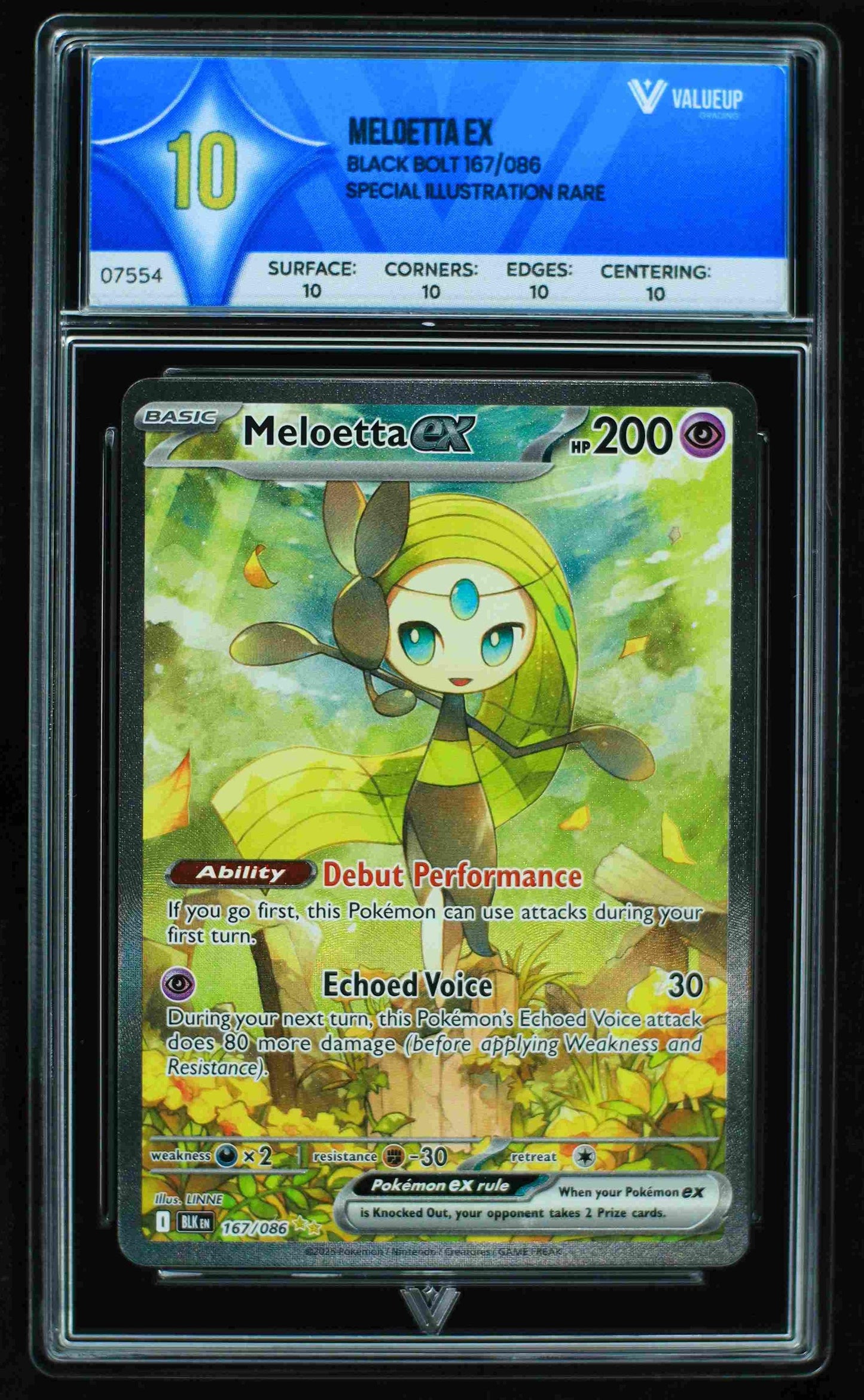 Grading Card Meloetta ex