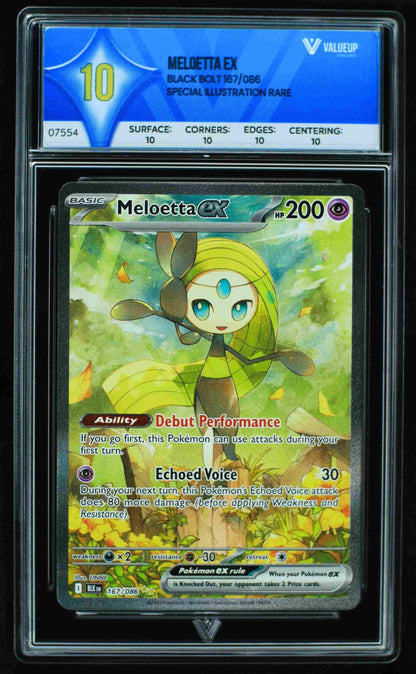 Grading Card Meloetta ex