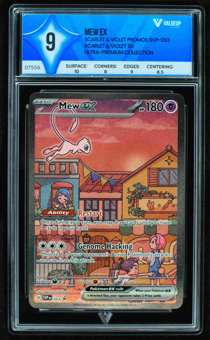 Grading Card Mew Ex