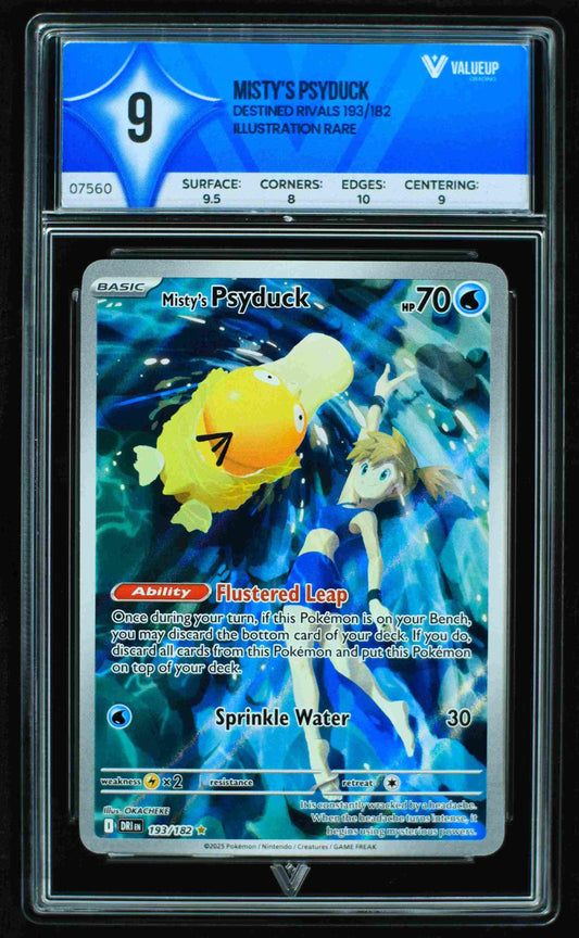 Grading Card Misty's Psyduck