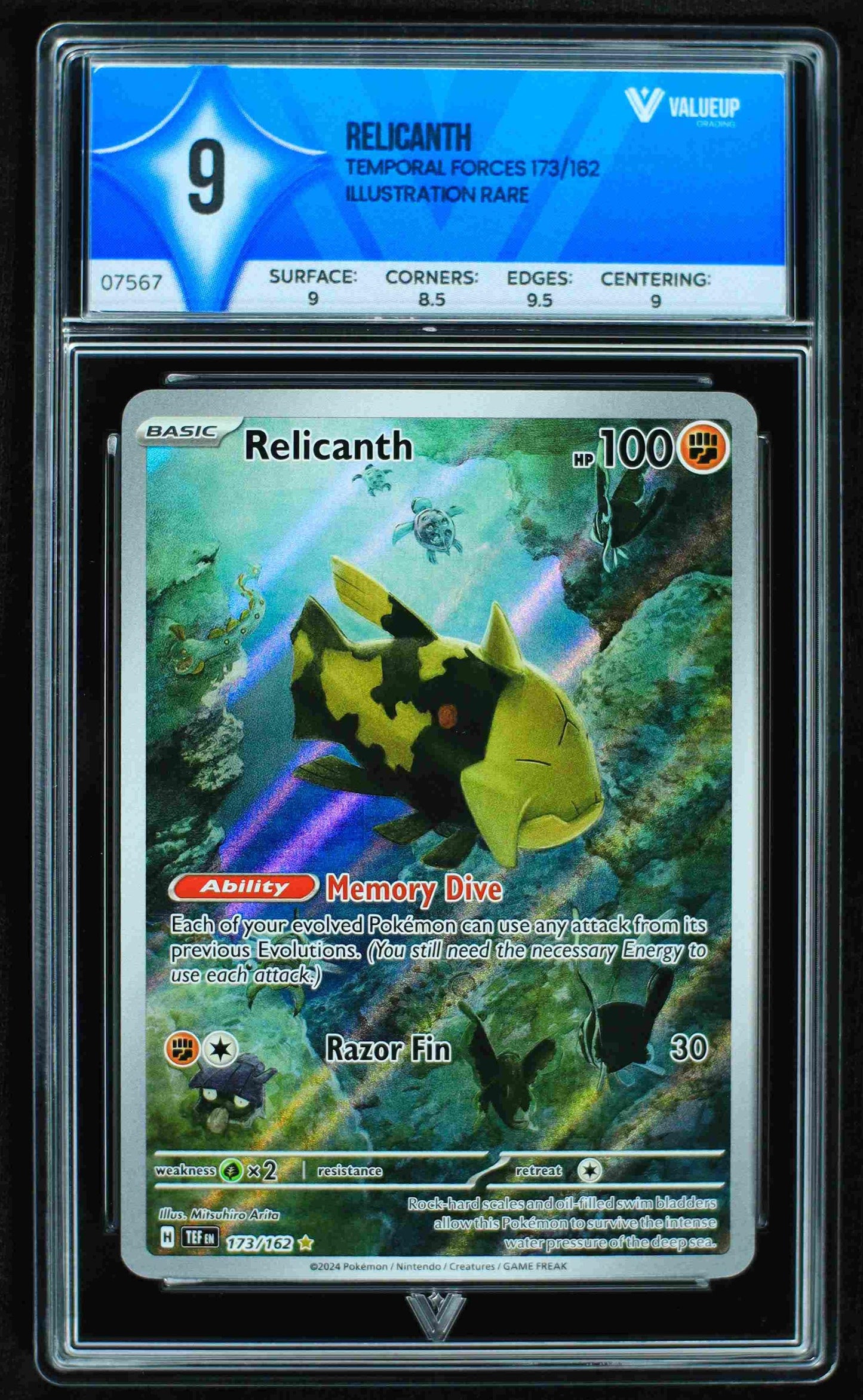 Grading Card Relicanth