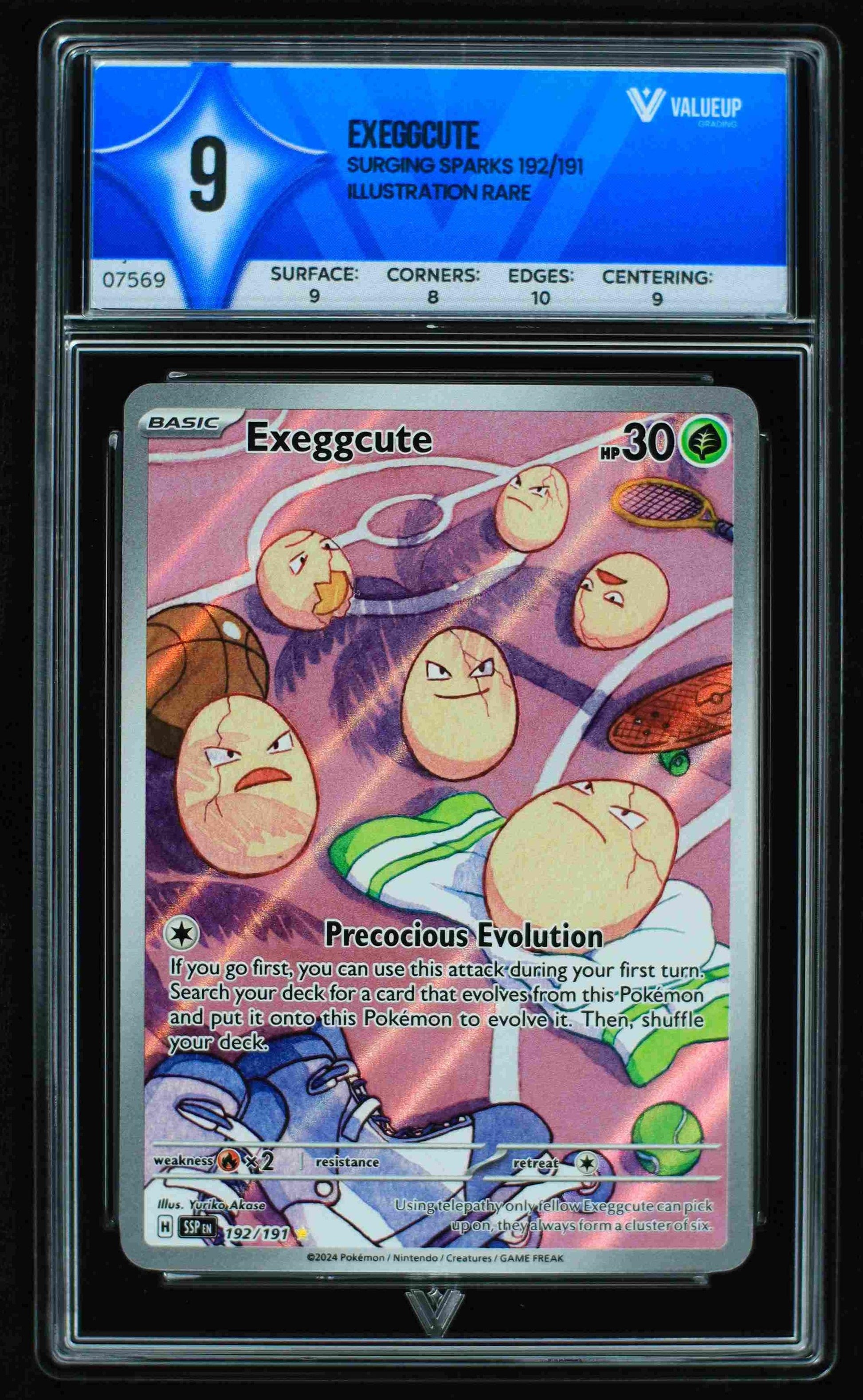 Grading Card Exeggcute