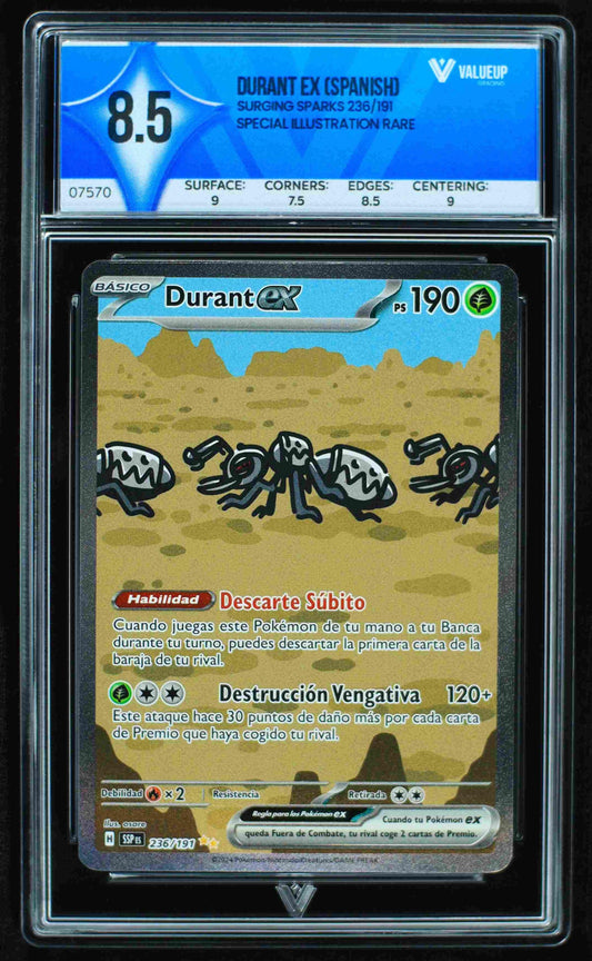 Grading Card Durant Ex (Spanish)
