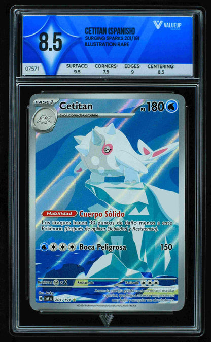 Grading Card Cetitan (spanish)