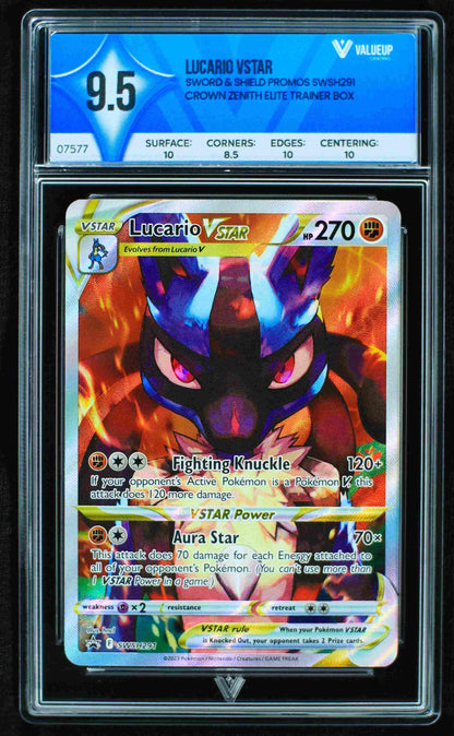 Grading Card Lucario Vstar