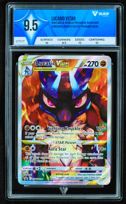 Grading Card Lucario Vstar