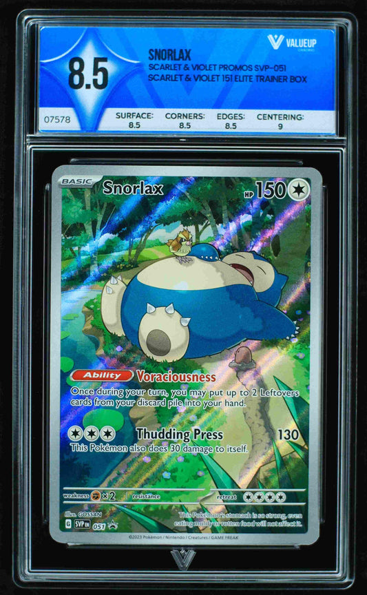 Grading Card Snorlax