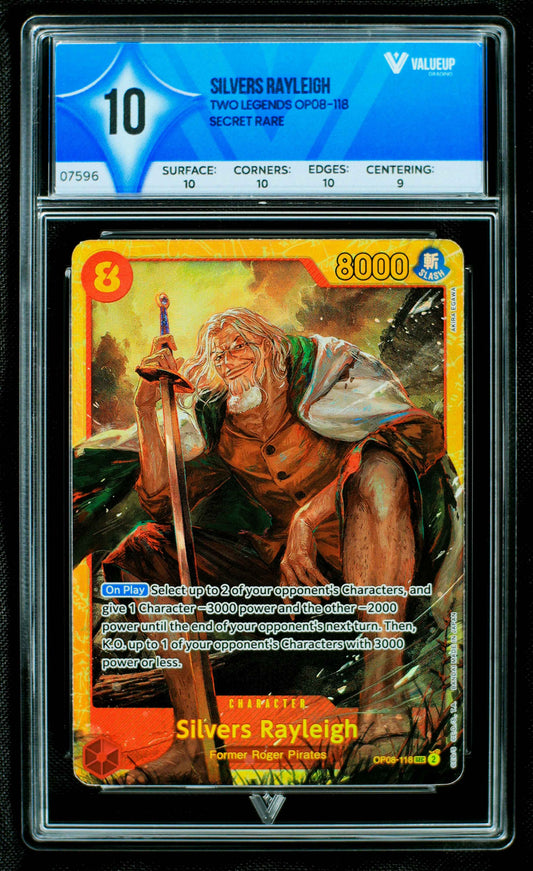 Grading Card Silvers Rayleigh