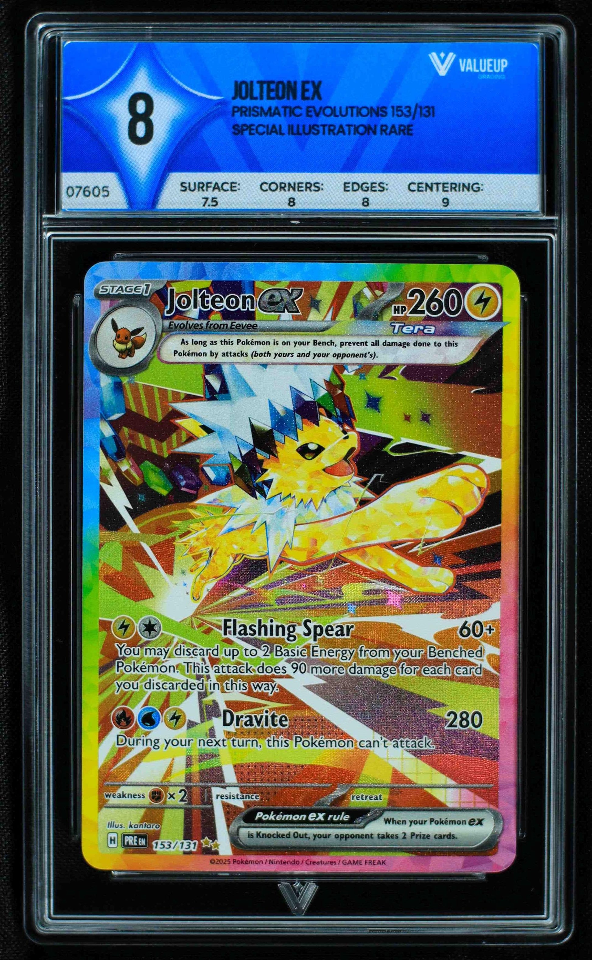 Grading Card Jolteon ex