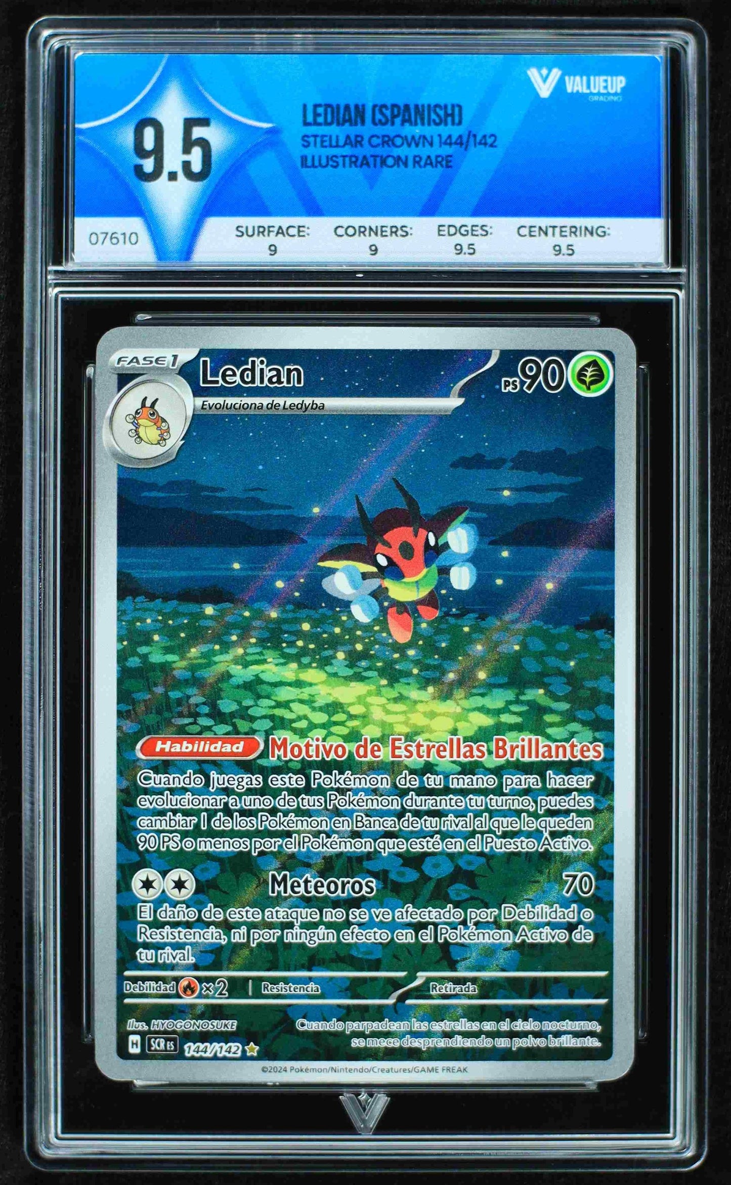 Grading Card Ledian 