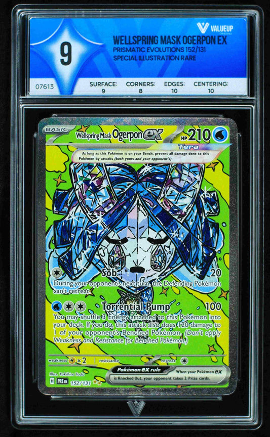 Grading Card Wellspring mask Ogerpon Ex