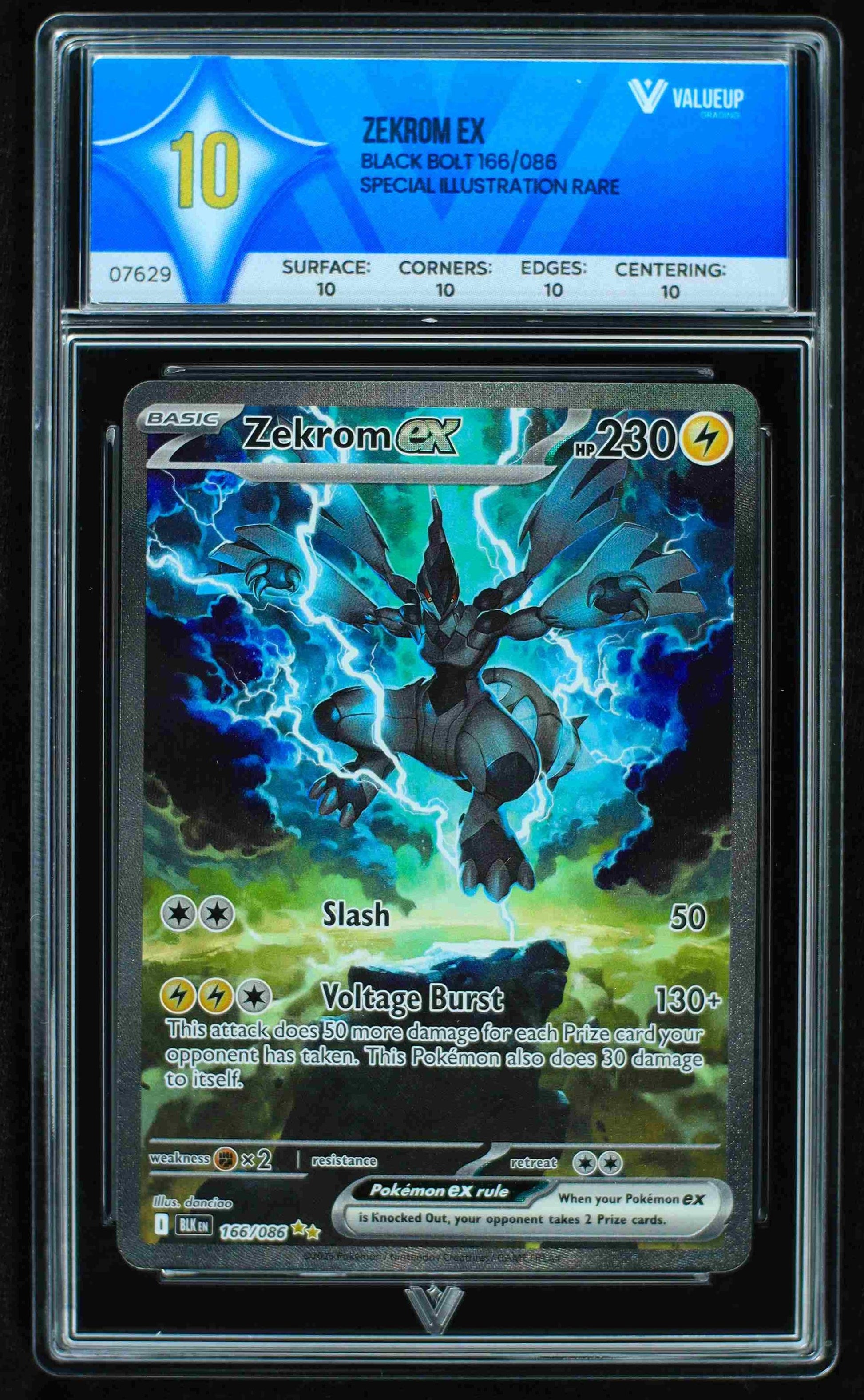 Grading Card Zekrom Ex
