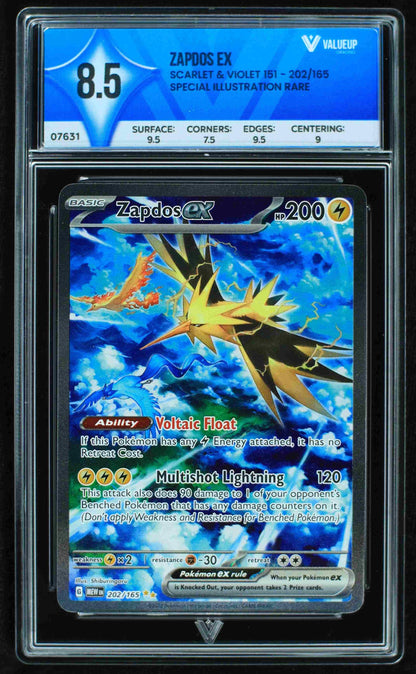 Grading Card Zapdos ex