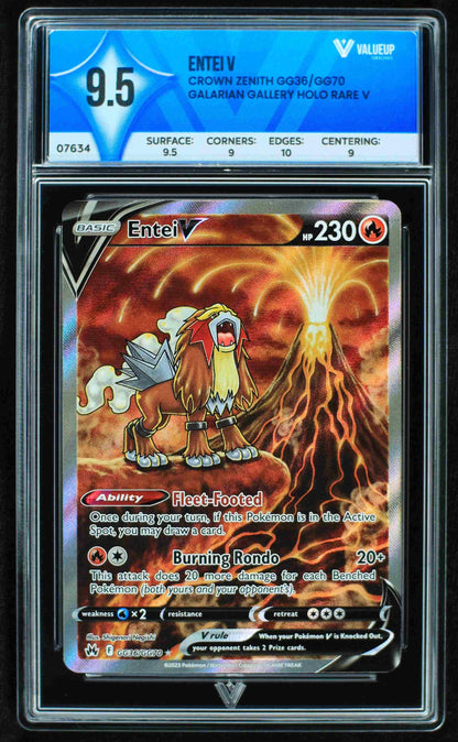 Grading Card Entei V