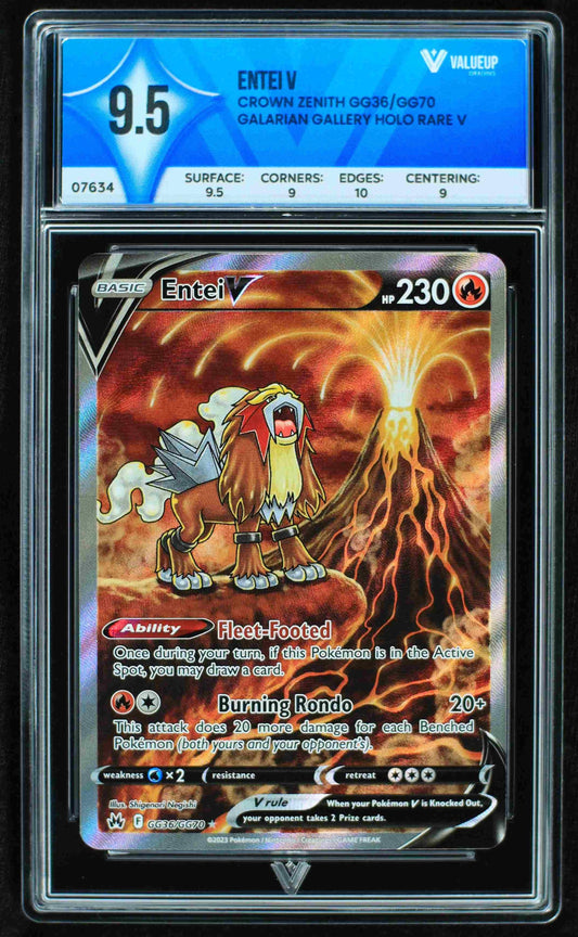 Grading Card Entei V